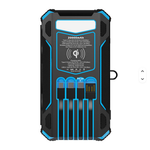 Solar Charger Power Bank - 20000mAh Wireless Portable Charger photo 7