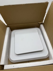 Facon 9 RV LED Acrylic Dual Square Flush Mount Lamp with Switch Metal Surface Mounted 4000K Cool White  photo 4