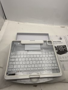 Tiaota Transparent Case Keyboard For iPad Pro 13 M4 360 Rotating Trackpad White photo 6