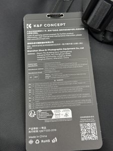 K&F CONCEPT Camera Sling Bag Everyday Shoulder Bag