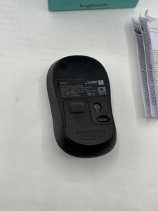 Logitech M185 Wireless Mouse, 2.4GHz w USB Mini Receiver Black photo 5