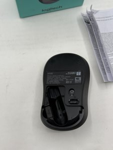 Logitech M185 Wireless Mouse, 2.4GHz w USB Mini Receiver Black photo 4