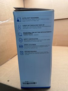 Renpho Heating Pad Model NA-H1222D Grey photo 2