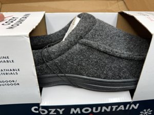 Cozy Mountain Memory Foam Mens Slippers  photo 5