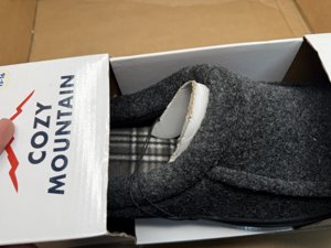 Cozy Mountain Memory Foam Mens Slippers  photo 2