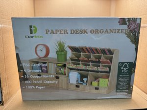 Darfoo Paper desk organizer photo 1