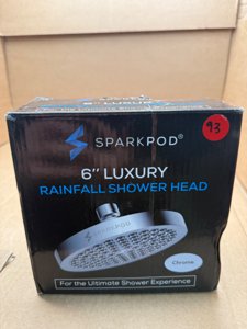 Sparkpod Rainfall shower head photo 1