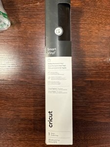 Cricut Smart Matless Permanent Vinyl 13in x 12ft, Black