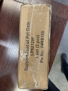 Anipal Pet Gate Support Feet LP0212W (2-Pack) photo 1
