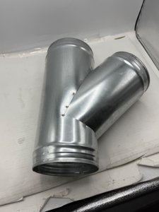 6'' Inch Duct Splitter to 45° Degree photo 4
