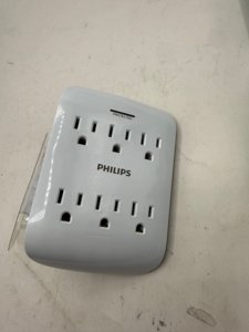 Philips 6-Outlet Extender Surge Protector, Wall Tap, 900 Joules, 3-Prong SPP3461WA/37 | photo 4