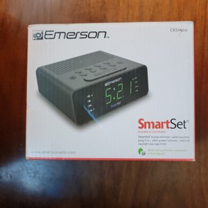 Emerson CKS1900 SmartSet Alarm Clock Radio 25806034714| photo 4