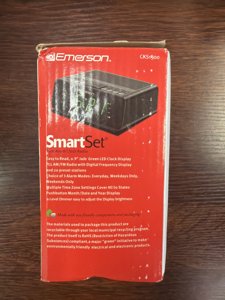 Emerson CKS1900 SmartSet Alarm Clock Radio 25806034714| photo 3