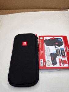  R.D.S. INDUSTRIES, INC. – Game Traveler Licensed Slim Travel Case Protects Nintendo Switch or OLED, Black (NNS15) : Video Games photo 5