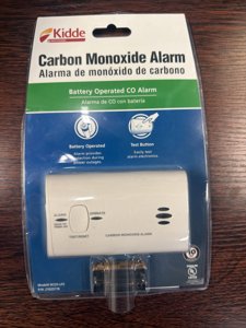 Kidde Battery Powered Carbon Monoxide Alarm with LEDs Digital Display  photo 1