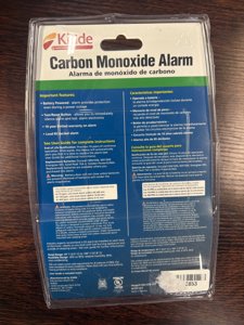 Kidde Battery Powered Carbon Monoxide Alarm with LEDs Digital Display  photo 2