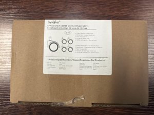Set of 4 Sytopia office chair caster wheel replacements photo 1