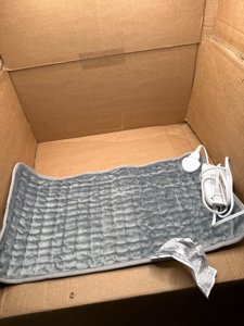 Watch Electric Heating Pad! Soft Flannel 12x24"  photo 5
