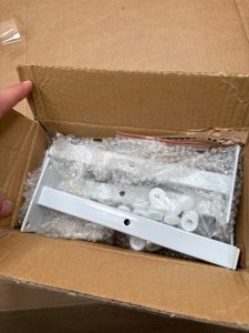 White shelf bracket 8 inch set of four photo 3