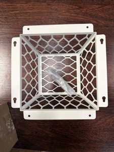 Dryer Vent Cover Outside, Stainless Steel Vent Cover For House, Wear-Resistant Protective Case Outdoor Covers, Galvanized Steel Bird Guard Exhaust Protector For 3-4 Inches Dryer Vent photo 1