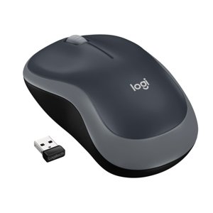 Logitech M185 Wireless Mouse  2.4GHz with USB Mini Receiver  12-Month Battery Life  1000 DPI Optical Tracking  Ambidextrous  Swift Gray photo 4