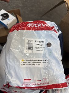 Rockville RTSBW20 20 Foot 1/4  TS to Bare Wire Speaker Cable 16 AWG 100% Copper photo 1