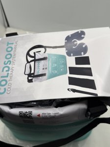 COLDSOOT Cold Therapy Machine w/Timer, Compact and Portable Ice Machine for Knee After Surgery, Knee Replacement Recovery System, Cryotherapy Pain Relief w/Compression Pad for Shoulder, Hip and Ankle