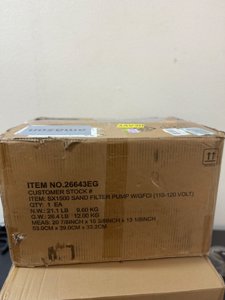 INTEX SX1500 Krystal Clear Sand Filter Pump for Above Ground Pools: 1500 GP photo 6