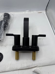 Origin 21 Veda 4" Centerset Bath Faucet Matte Black Finish #5287439 photo 2