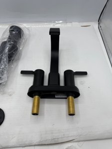 Origin 21 Veda 4" Centerset Bath Faucet Matte Black Finish #5287439 photo 3