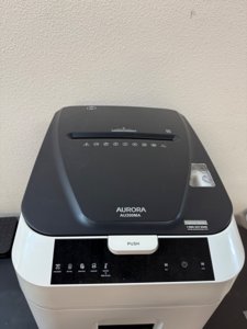 Aurora Commercial Grade 200-Sheet Auto Feed High Security Micro-Cut Paper Shredder/ 60 Minutes/Security Level P-5 photo 4