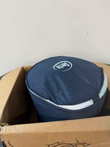 Serta ThermaGel Cooling, Pressure-Relieving Memory Foam Mattress Topper, 3 Inch, Twin Blue photo 2