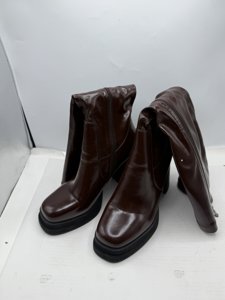 Platform Knee High Boots for Women Chunky High - Size 11  photo 5