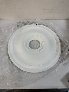 Livex Lighting 8219-03 Ceiling Medallion, White photo 3